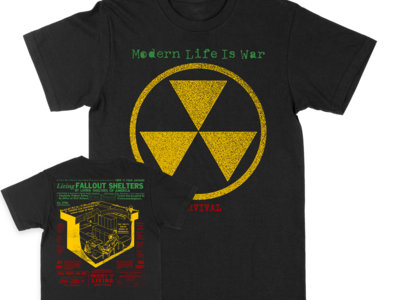 Modern Life Is War "Fallout Shelter" Black T-Shirt main photo