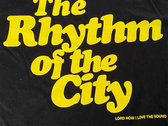 The Rhythm of the City T-Shirt | BLACK photo 