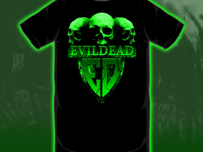 EVILDEAD - Green Skull Logo main photo