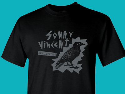 Black Shirt With Grey Crow Mens XL main photo