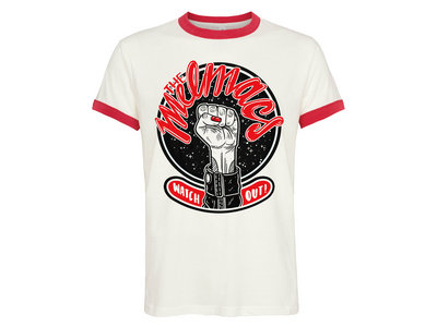 The Melmacs 'WATCH OUT' Organic Ringer Shirt (unisex) main photo