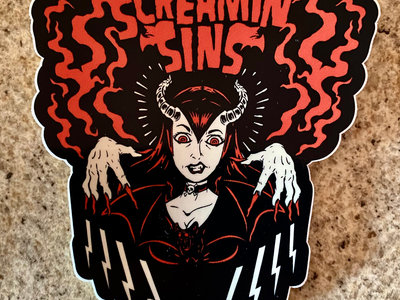 Screamin' Sins "Hex" Sticker main photo