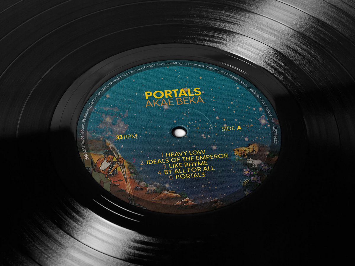Akae Beka - Portals. Before Zero Records.