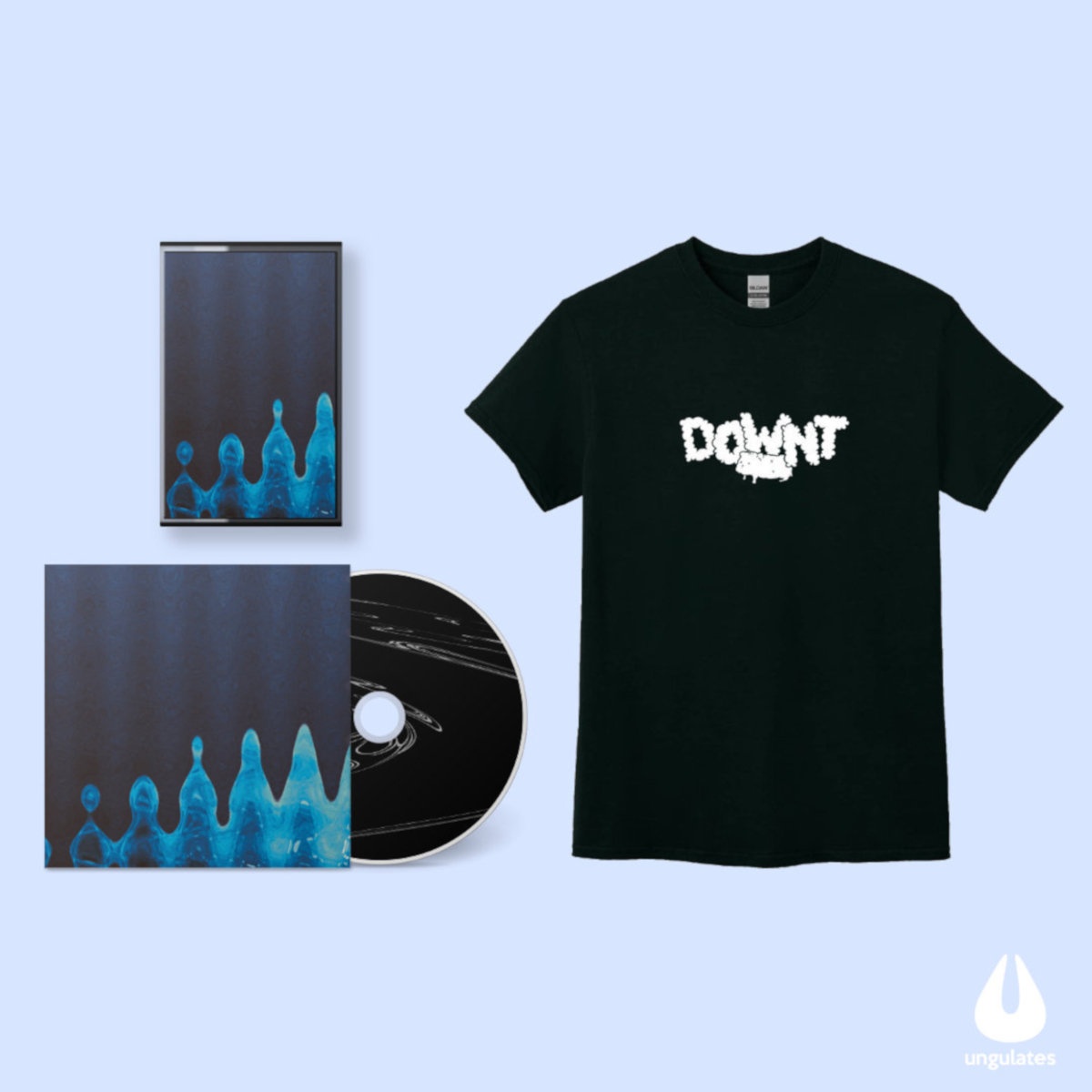 UNGL-014 downt - SAKANA e.p. T-shirt Bundle | ungulates