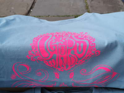 Sold Out - Octopus T-shirt - Pink on Citadel Blue main photo