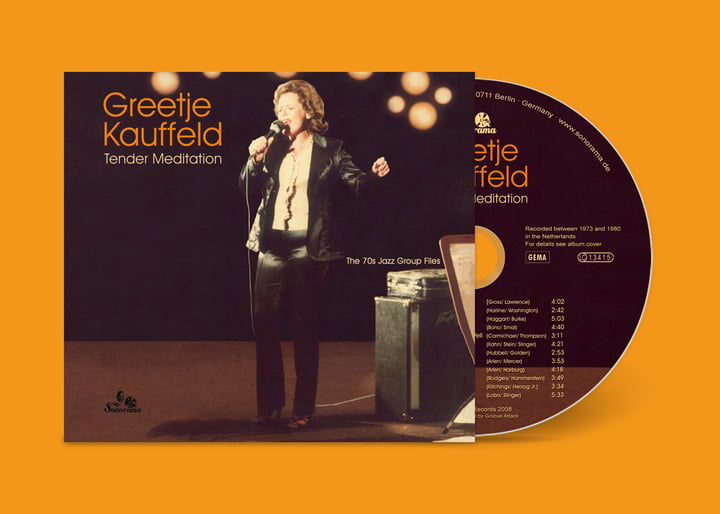 洋楽 Greetje Kauffeld Tender Meditation LP Tender Meditation | Greetje Kauffeld | Sonorama Records