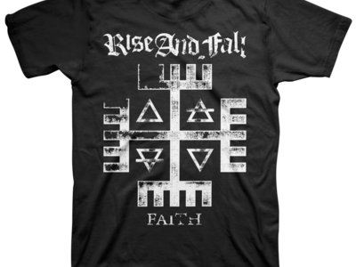 Rise And Fall "Faith Symbols" Black T-Shirt main photo
