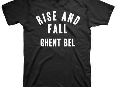 Rise And Fall "Ghent Bel" Black T-Shirt main photo