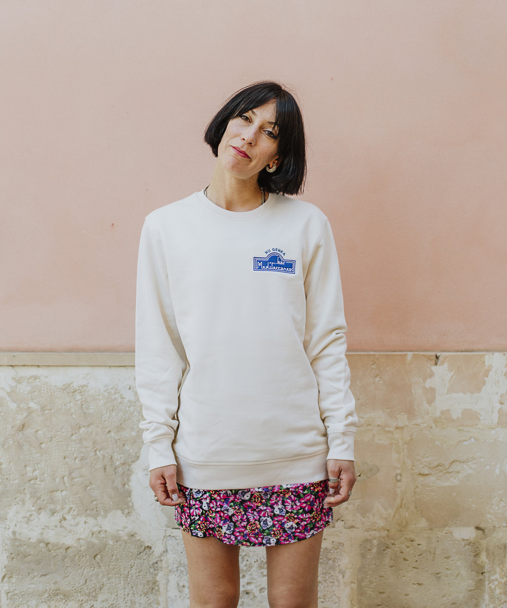 Nu Genea Bar Mediterraneo White Sweater Nu Genea