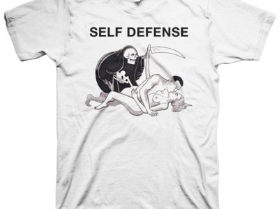Self Defense Family "Rigormortis" White T-Shirt main photo