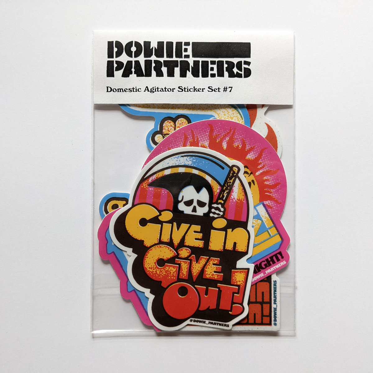 Domestic Agitator Sticker Set #7 | Stunt Rock