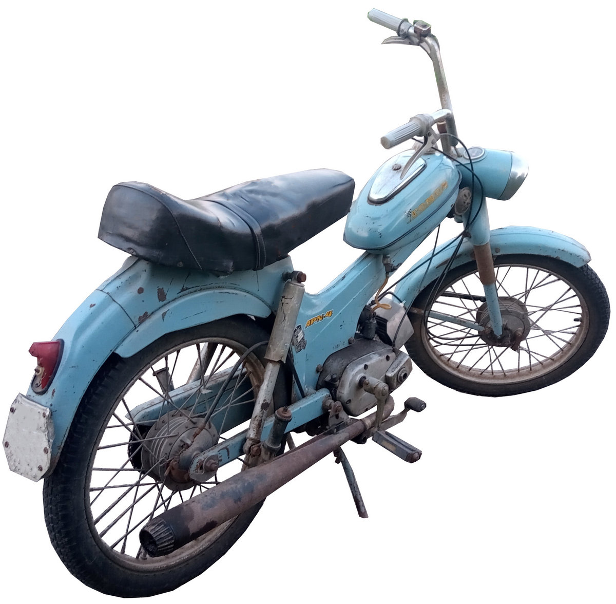 Tomos Apn 4 1973 Moped Motorcycle photo detail