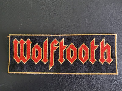 Wolftooth debut album colors patch main photo
