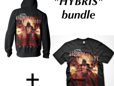 "HYBRIS" merch bundle (shirt + zipped hoodie) main photo