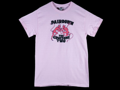 Gruesome Two Devils T-Shirt (Light Pink) main photo