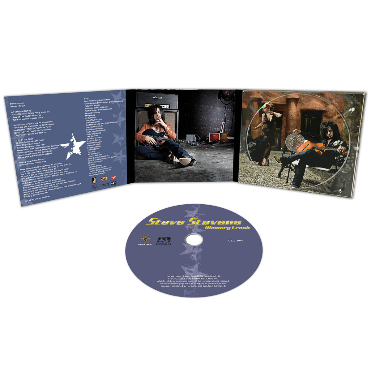 MEMORY CRASH (Digital Copy Not Available) | STEVE STEVENS
