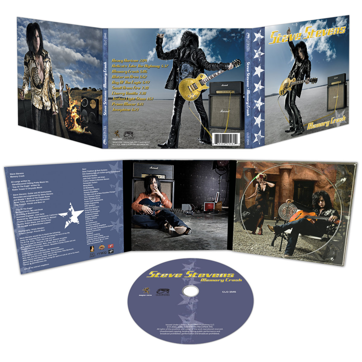 STEVE STEVENS / MEMORY CRASH 紙ジャケット Steve Stevens - Memory Crash - Amazon.com Music
