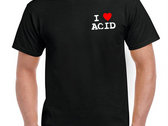 I Love Acid logo t-shirt photo 