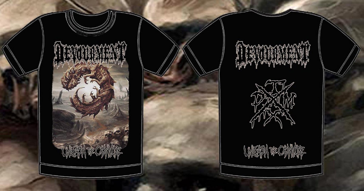 DEVOURMENT Unleash The Carnivore T-Shirts - Out Now