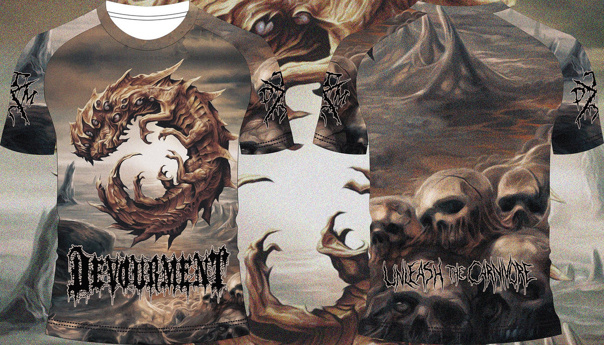 DEVOURMENT Unleash The Carnivore All Over Print T-Shirt