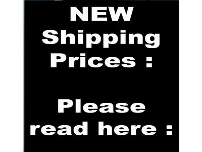 New shipping Prices - please read before you place your order ! main photo