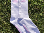Neighbourhood Socks (pink logo) photo 