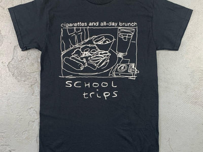 Cigarettes and All-day Brunch Black T-shirt main photo