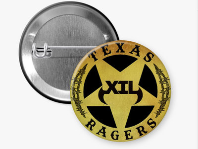 XIL 'TEXAS RAGERS' emblem button main photo