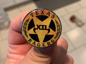 XIL 'TEXAS RAGERS' emblem button photo 