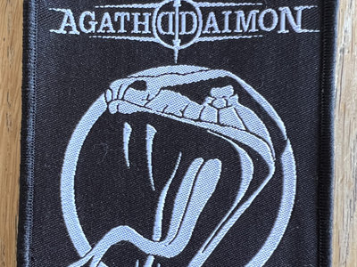 Agathodaimon snake symbol+logo patch main photo