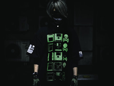 Disks + Skull Logotype Shirt [GID] main photo