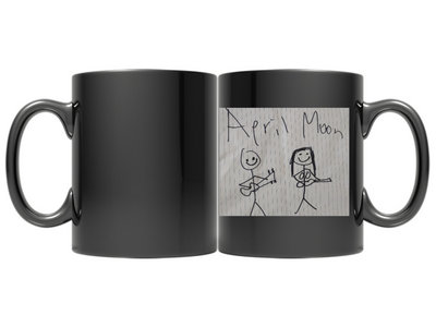 Jason's drawing on a mug + solo album 'Trees In Residential Neighbourhoods' main photo