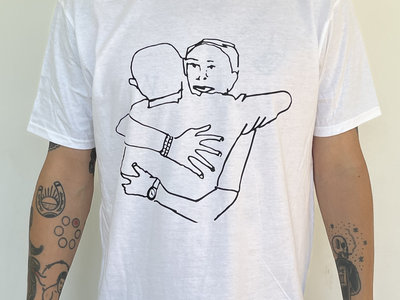 "Classic Hug" T-Shirt - design drawn by Lizzie main photo