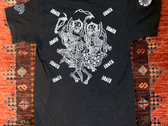 "DEATH DANCE" Nation/Rubycon/Black Lodge Hand Printed Glow in the Dark T-shirts photo 