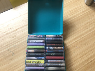 Mega 24 Tape Pack in Cool Aqua holder main photo