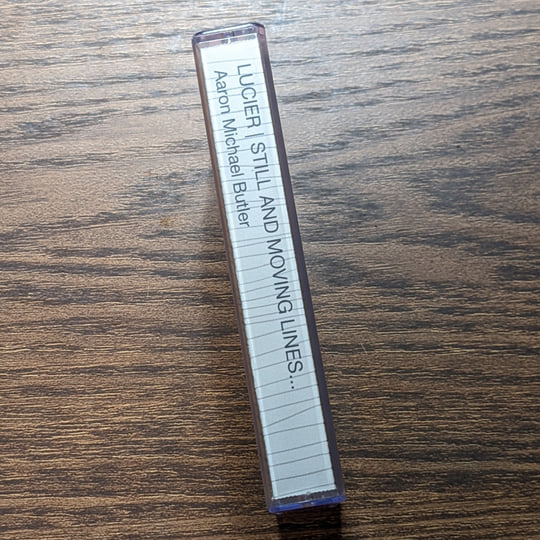 Lucier | Still and Moving Lines of Silence in Families of