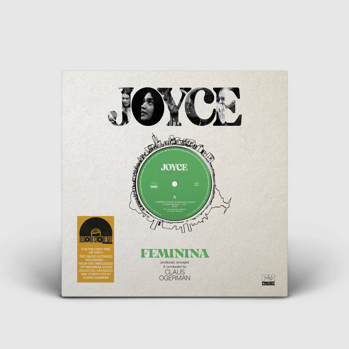 英12” Joyce Feminina (Produced Arranged And Conducted By Claus  JD53 Far Out Recordings /00250 Feminina (produced arranged and conducted by Claus Ogerman