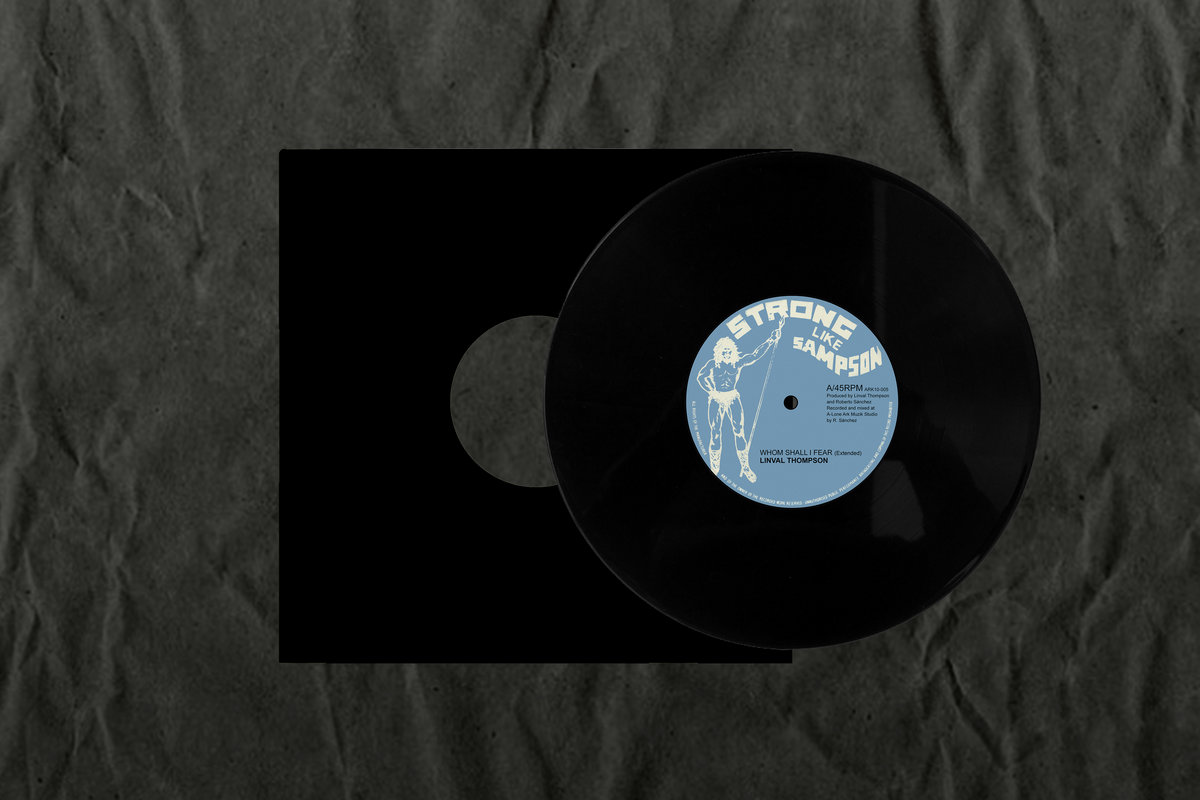 10'' Linval Thompson - Whom Shall I Fear / Fyah Ina Babylon
