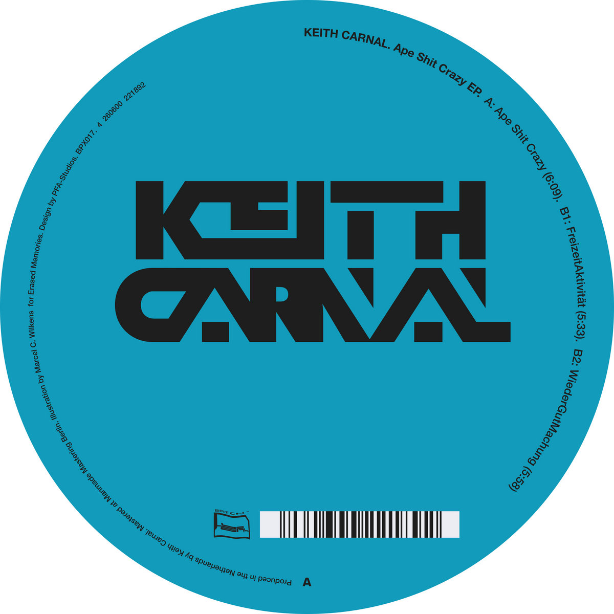 Ape Shit Crazy EP | Keith Carnal