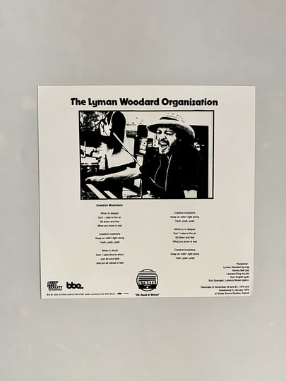 Saturday Night Special | The Lyman Woodard Organization