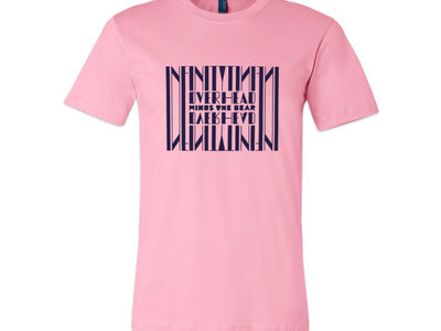 Minus The Bear - Infinity Overhead - Pink T-shirt main photo
