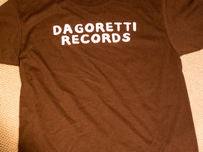 Dagoretti Records "classic" chocolate bubble tee main photo