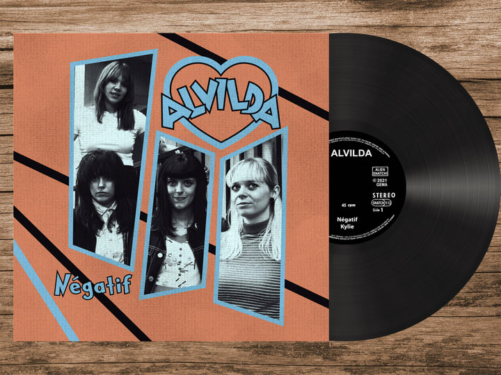 ALVILDA - Négatif | ALVILDA (ALIEN SNATCH! RECORDS) | ALIEN SNATCH!