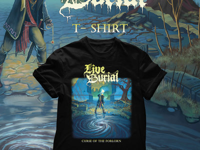 LIVE BURIAL - Curse Of The Forlorn Album Artwork T-shirt main photo