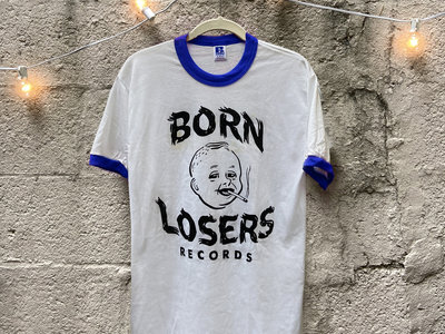 Born Losers Logo Ringer Tee 1980's Vintage Deadstock main photo
