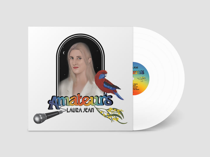 Laura Jean - Amateurs, White Vinyl LP Laura Jean - Amateurs, White Vinyl LP