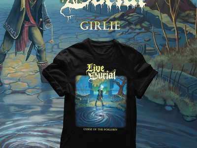 LIVE BURIAL - Curse Of The Forlorn Album Artwork Girlie T-shirt main photo