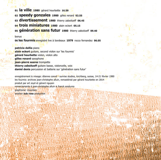 art zoyd 『Génération sans futur 』LP Amazon.com: Generation Sans Futur: CDs & Vinyl