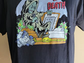 Blue moon Hip Hop or Death Black T-Shirt photo 