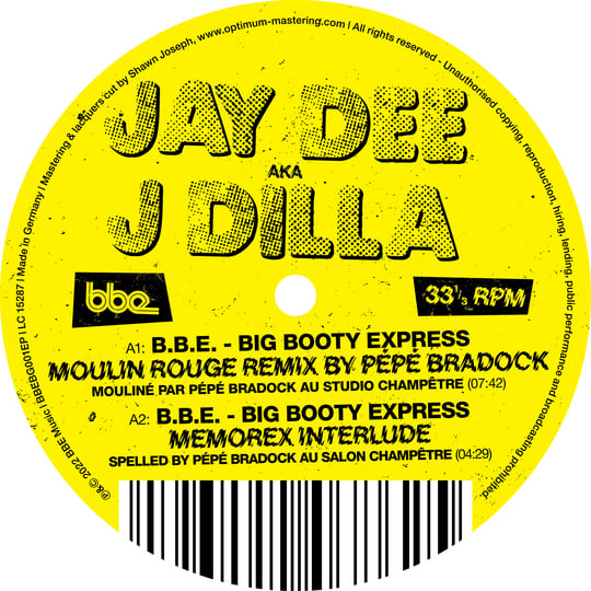 激レア J-dilla　OOH remix 12inc　ほぼ新品　hiphop Mary J. Blige / De La Soul – Ooh / Stakes Is High (J Dilla